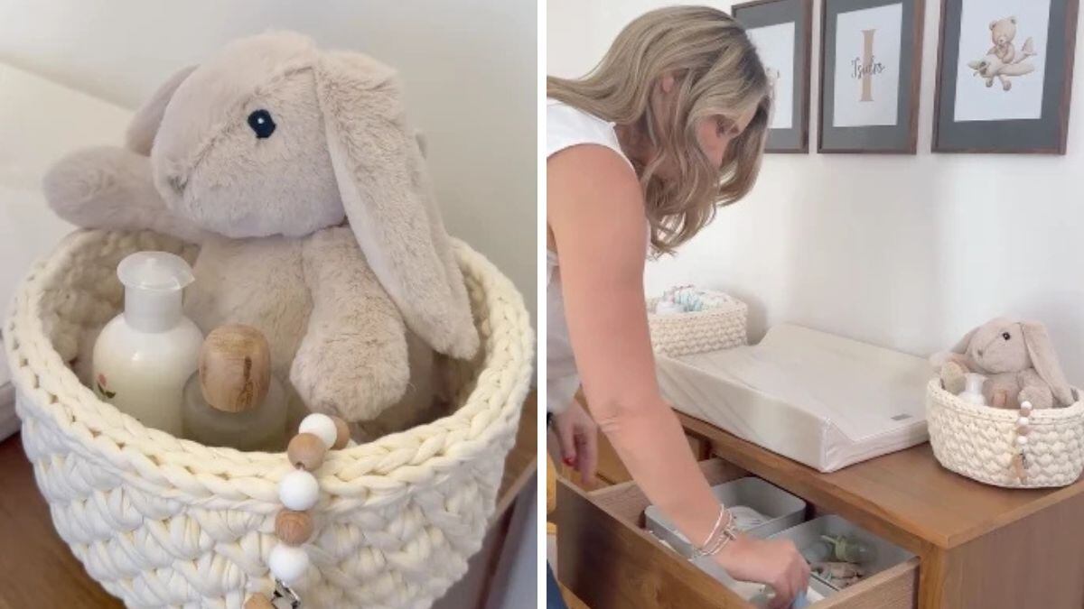 La famosa cuidó cada detalle de la decoración en este nuevo espacio que comparte con su bebé.
