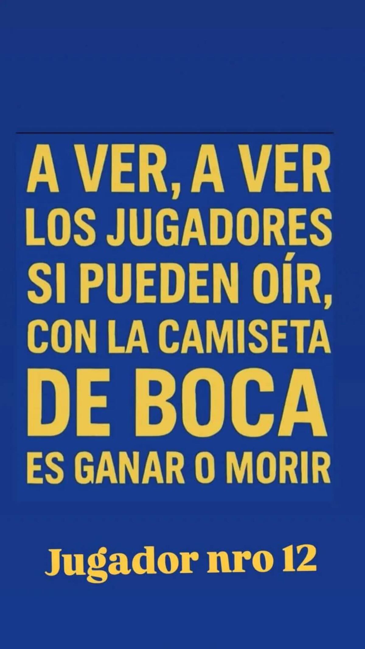 La publicación en el Instagram de la 12 (Instagram)