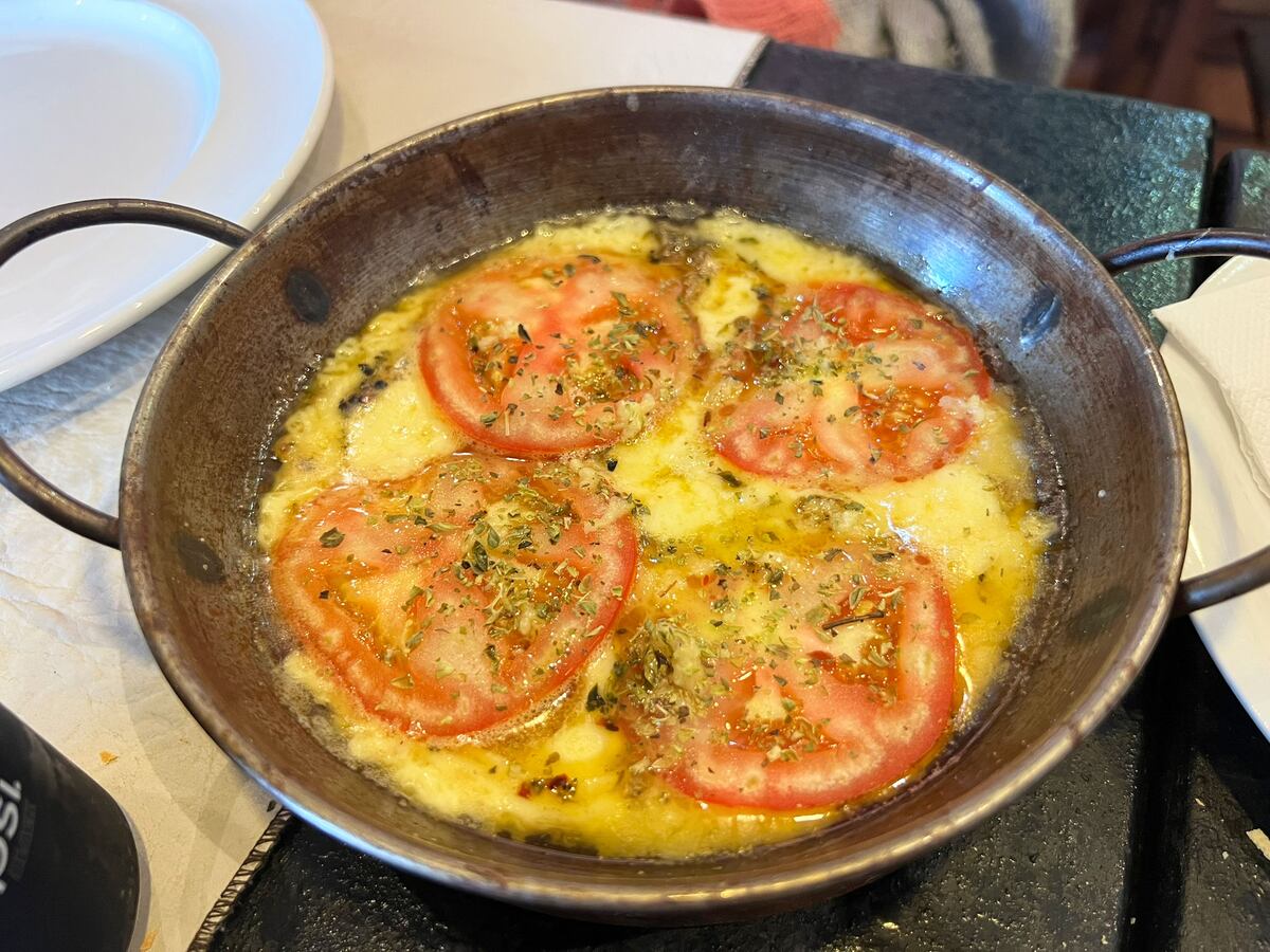 Provoleta.