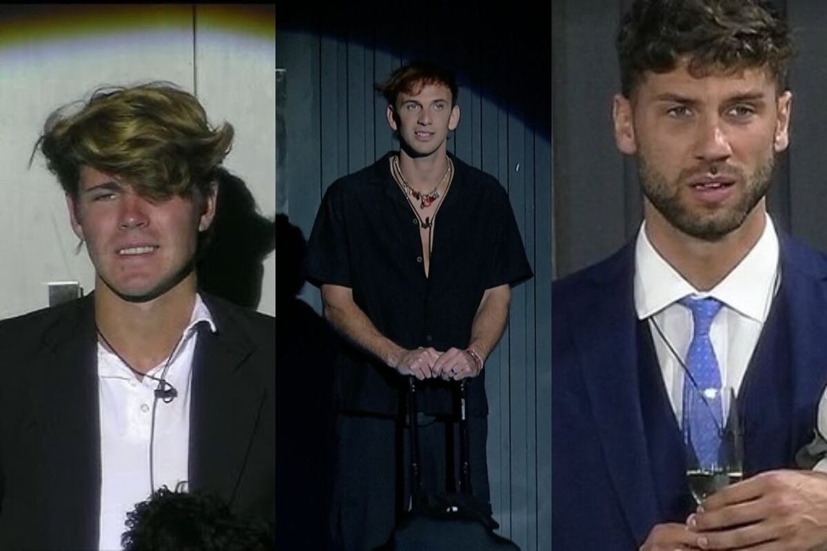 Marcos, Bauti y Tato, los últimos tres ganadores de Gran Hermano (Collage web)