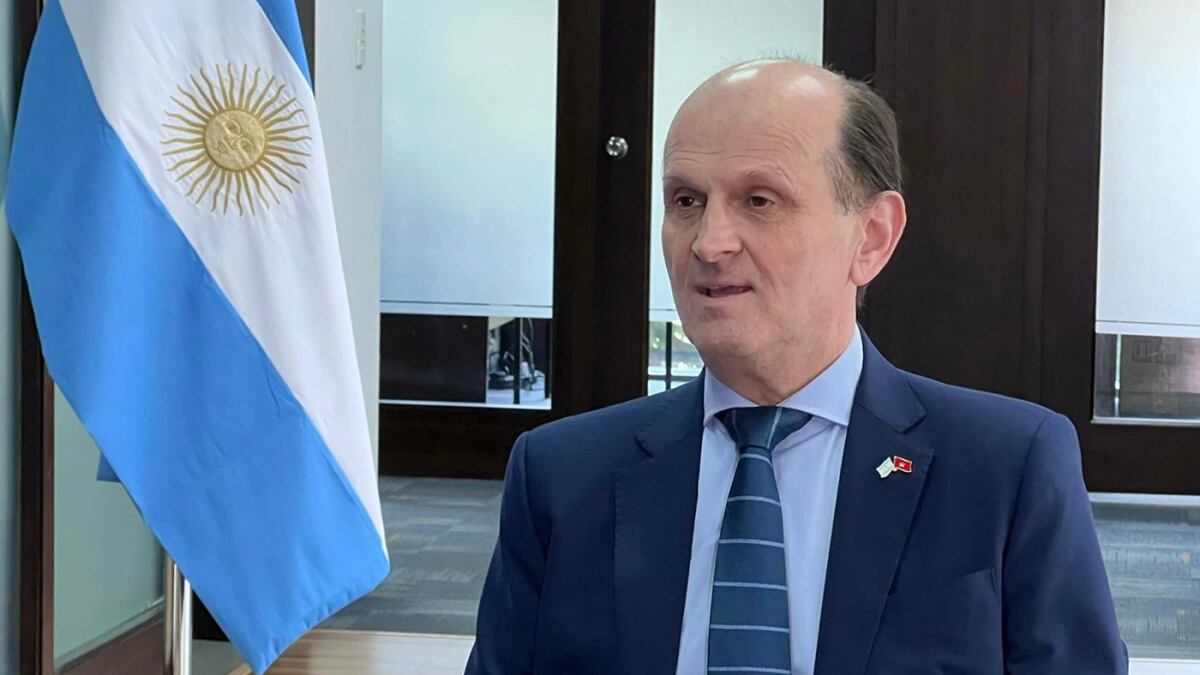 Luis Beltramino, el diplomático que Milei designó como embajador ante el Vaticano. (Télam / Gov.vn)