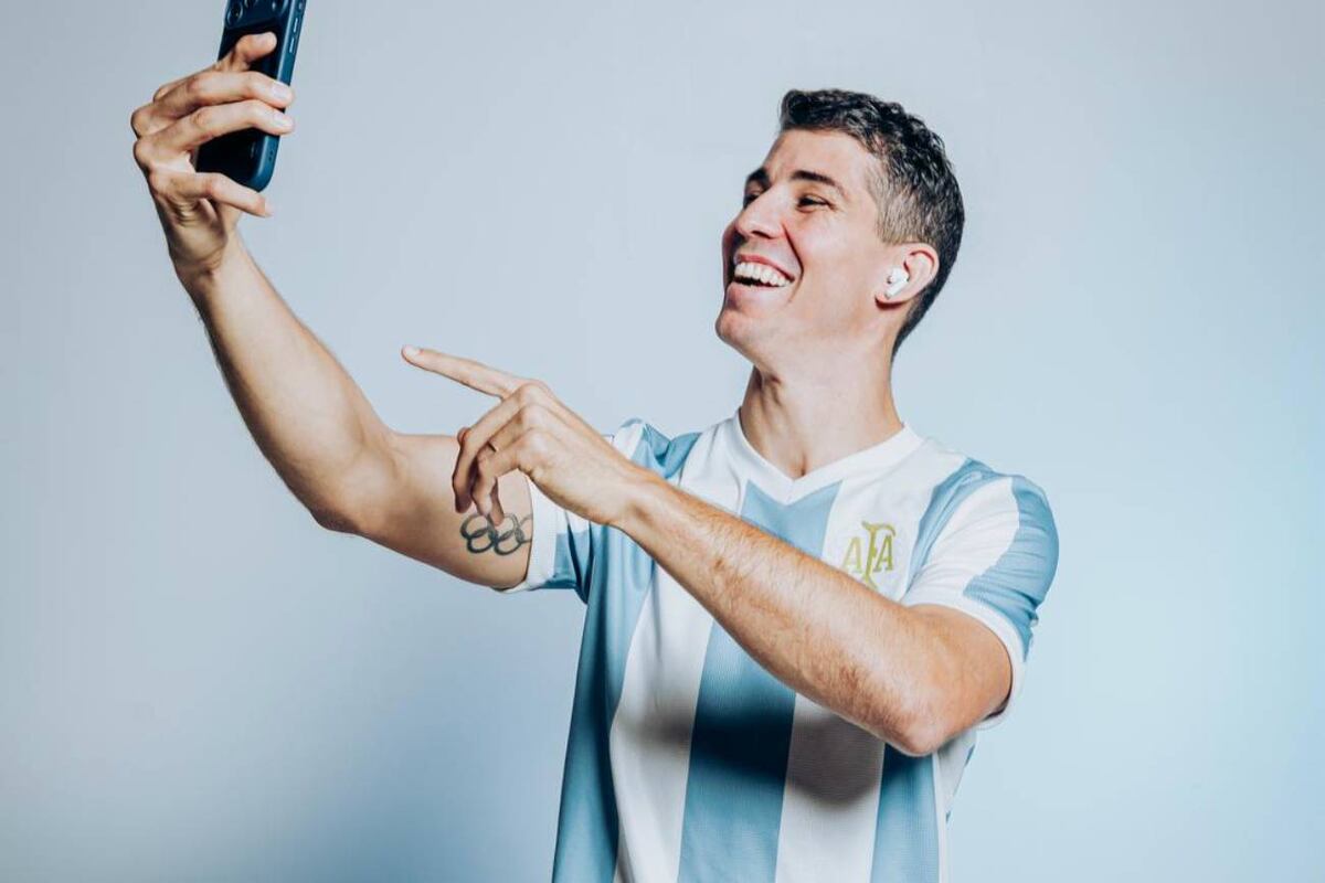Diego "Chino" Simonet lanzó la app iDisko, una aplicación para conectar a las personas a través de la música. (Gentileza Diego Simonet)