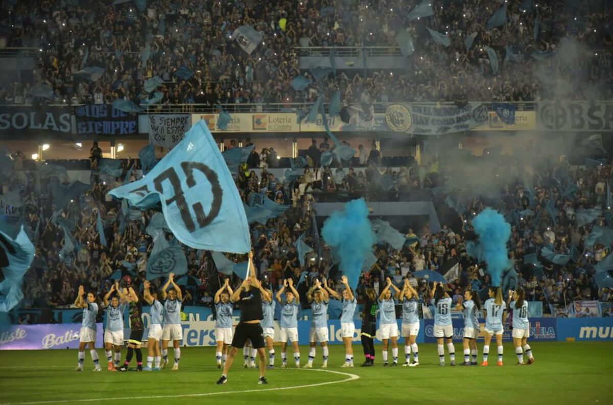 Belgrano y el día del ascenso en Alberdi (Prensa Belgrano)