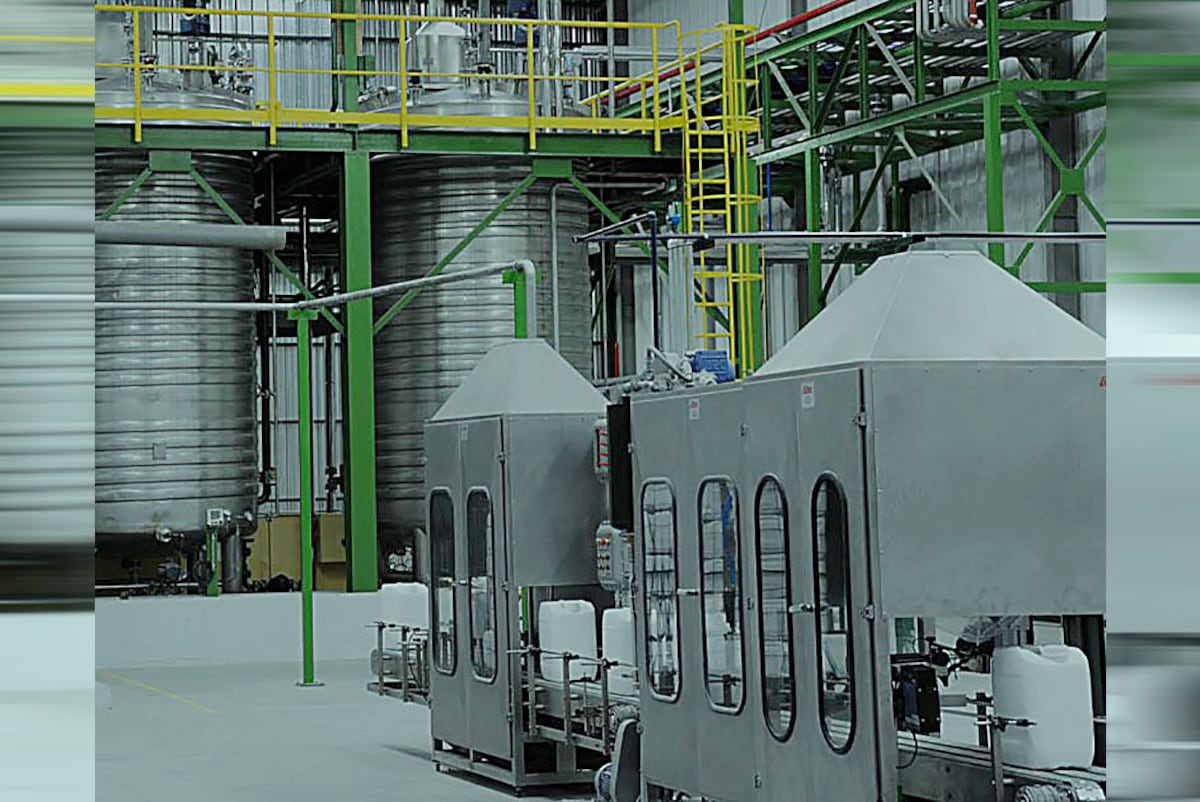 Planta industrial en Tierra del Fuego. / Tecnomyl