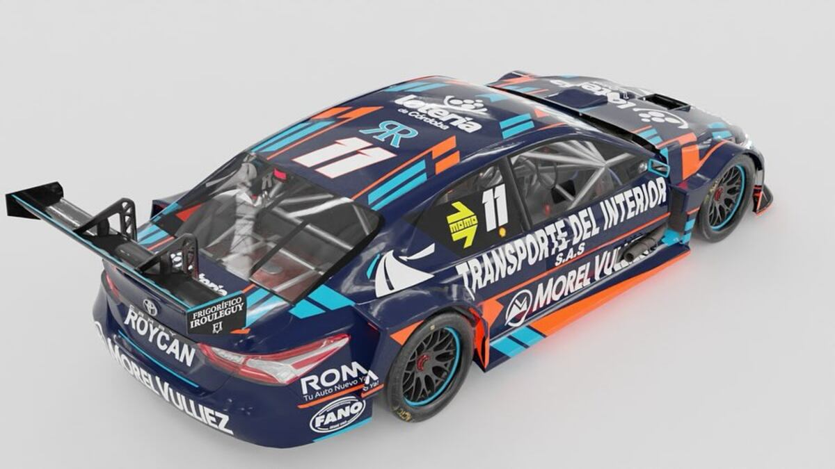 Caíto Risatti con nuevo auto y nuevo equipo en el TC. Debuta este finde en el Cabalén. (@caitorisatti)