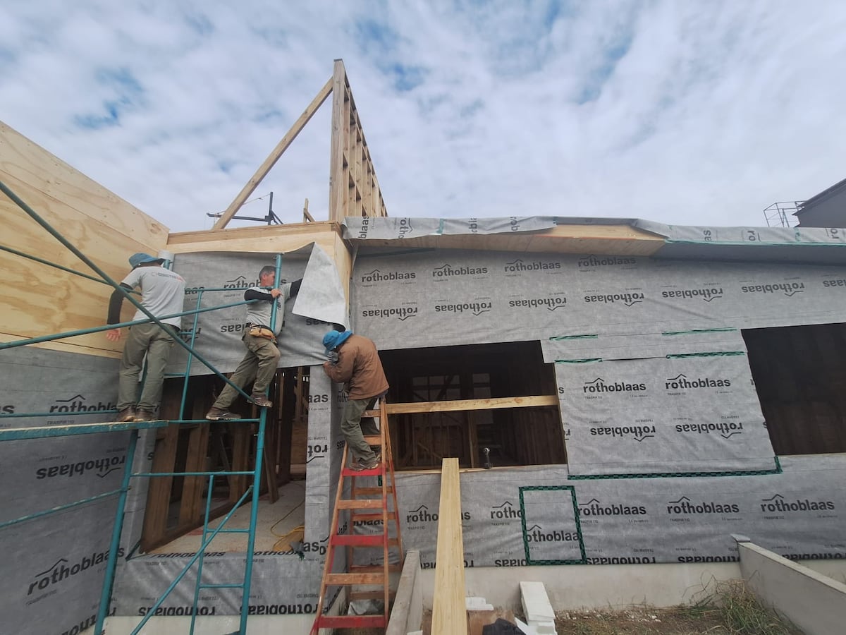 La vivienda sobresale por su aislación térmica y escaso impacto ambiental.