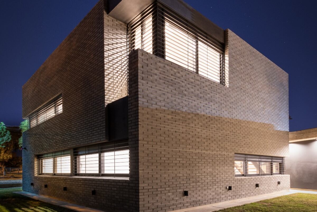 Proyecto casa DP, estudio PSV Arquitectura. Ladrillos Bricko de Corblock.