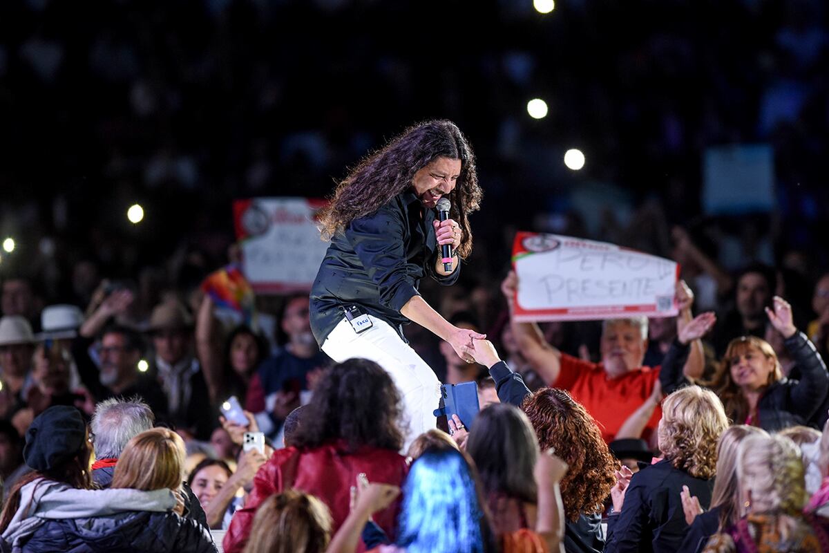Facundo Toro en el Festival Nacional del Folklore de Cosquín 2024. (La Voz)