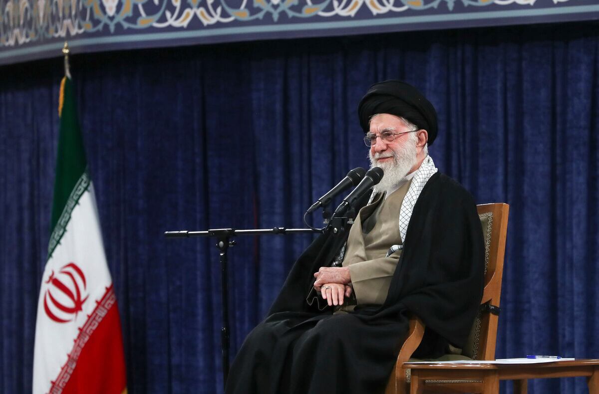 El líder supremo iraní ayatolá Alí Jamenei. (AP)