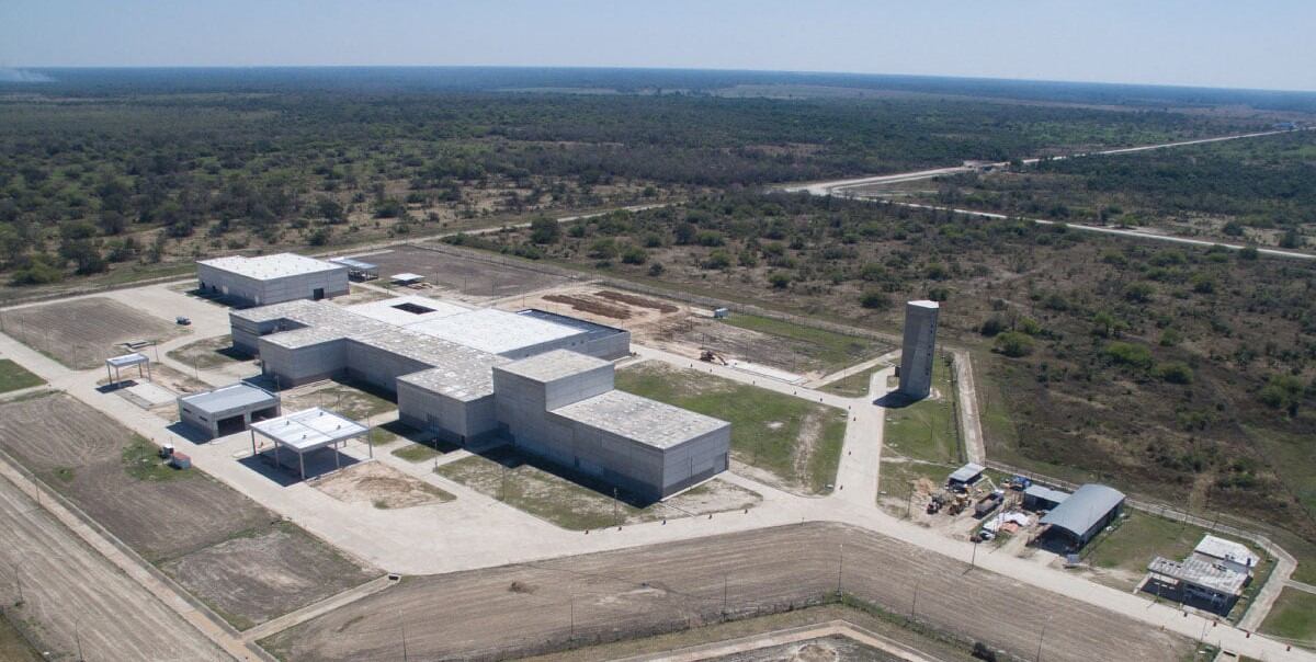 Imagen de la planta que Dioxitek construye en la provincia de Formosa (Dioxitek).