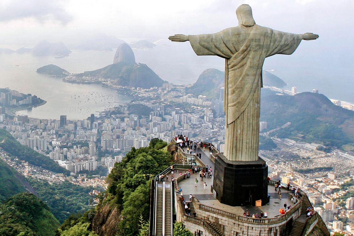 El Cristo Redentor de Río de Janeiro.