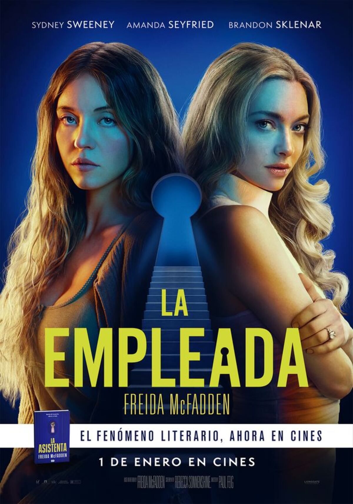Póster de "La empleada", thriller psicológico que estrena este jueves. (BF París)