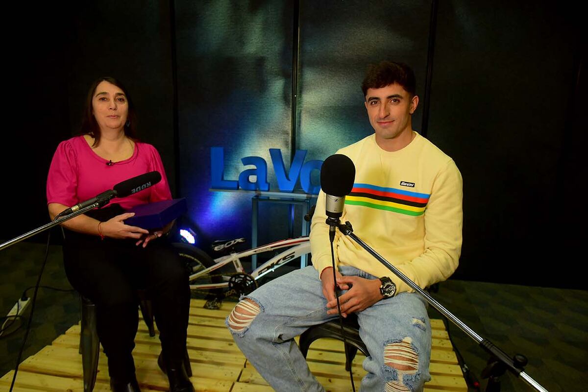 Mateo Espejo, campeón mundial de BMX. (Nicolás Bravo / La Voz)