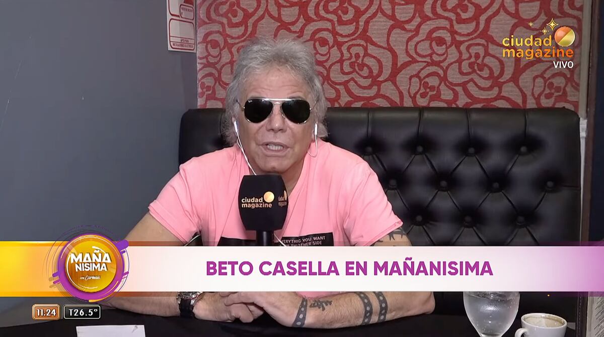 Beto Casella en Mañanísima.