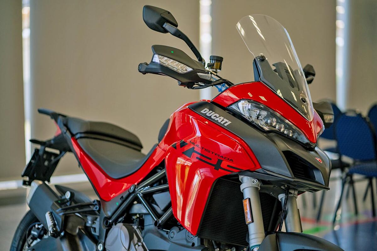 Los kit con las piezas que conforman la Multistrada provienen de Bolonia (Italia) y se ensamblan por completo en Córdoba.
