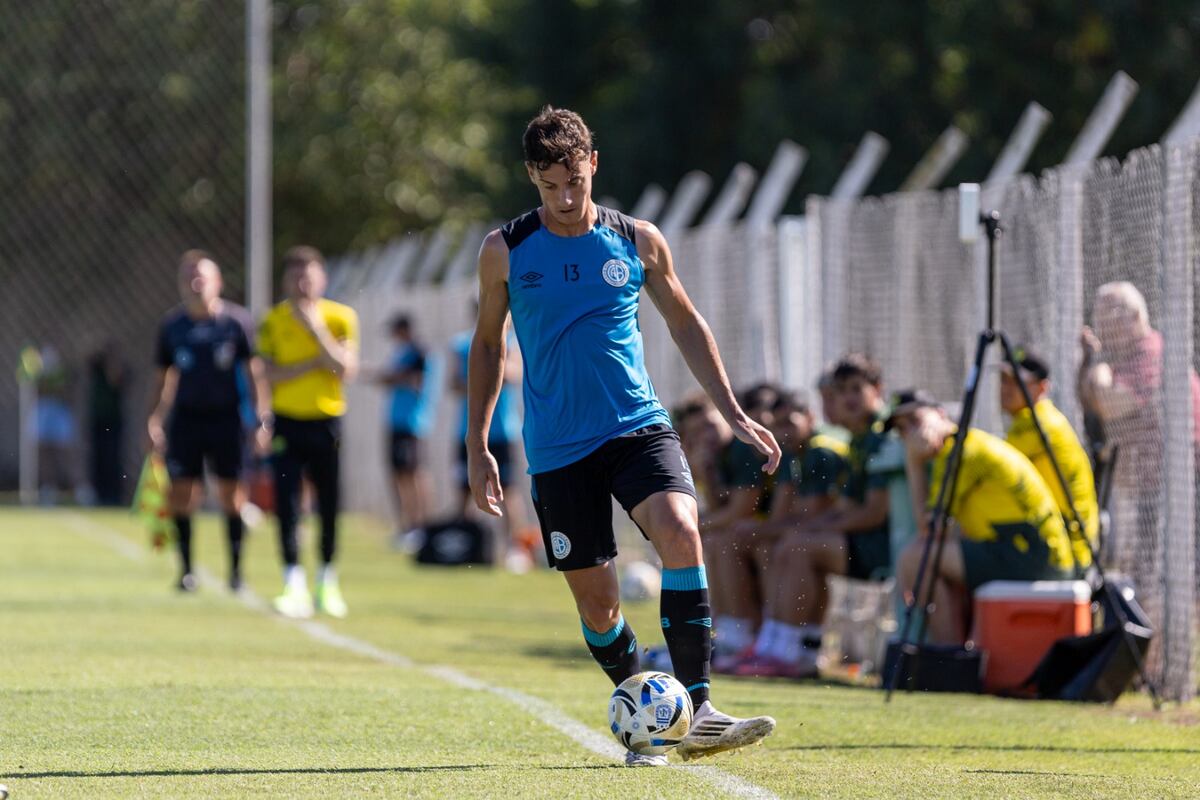 Amistoso de Belgrano ante Defensa y Justicia. (Prensa Belgrano).