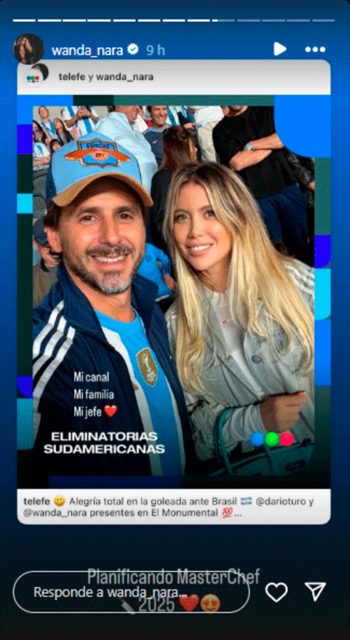 Wanda Nara. Foto: Instagram.