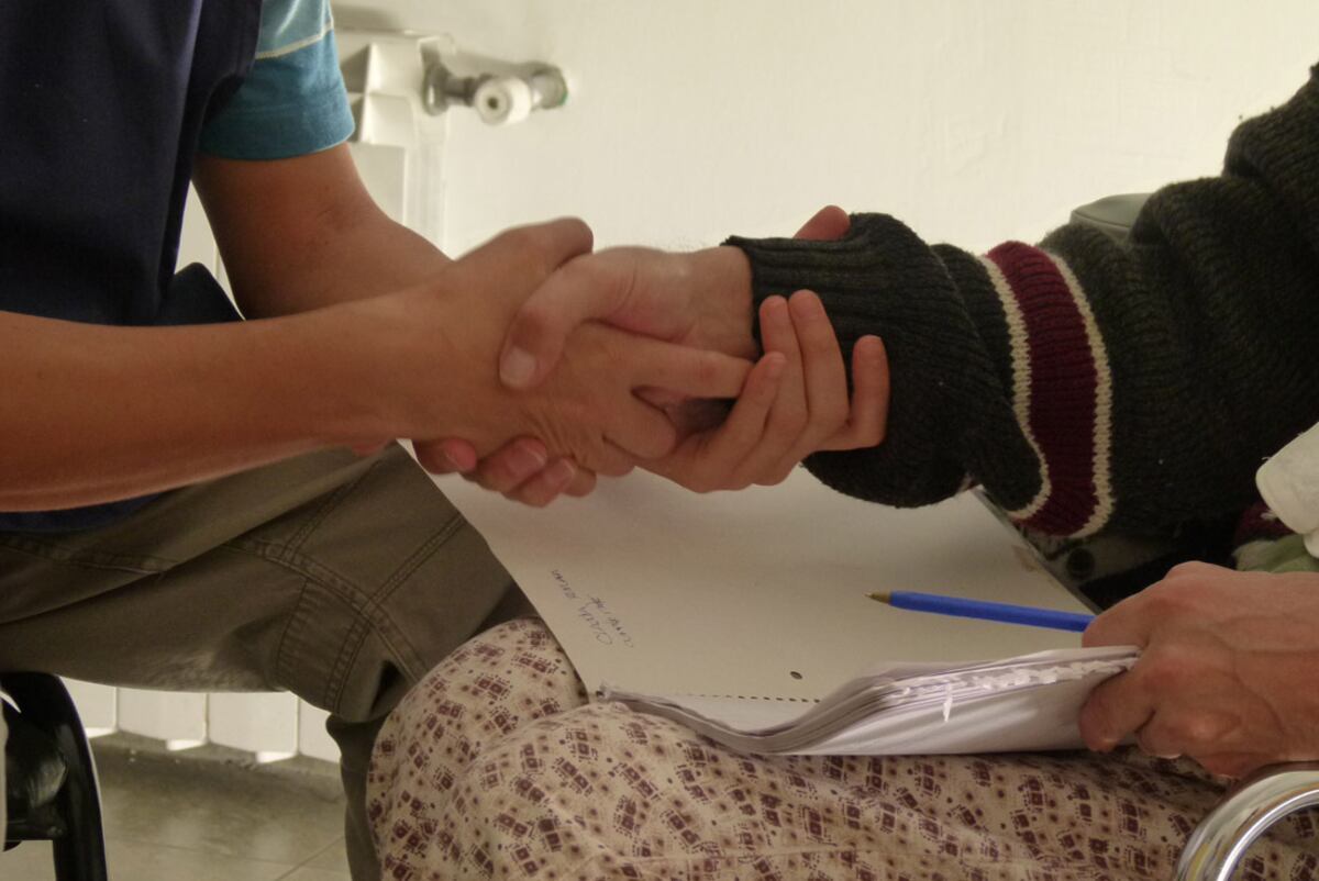 La Casa de la Bondad, de la fundación Manos Abiertas, se dedica a garantizar cuidados paliativos de las personas más vulnerables (Foto: gentileza Manos Abiertas)