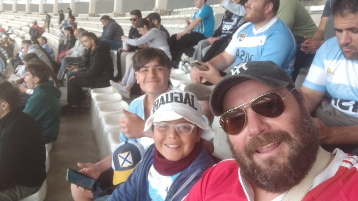 Cara 'e Cancha de Los Pumas vs. All Blacks en el Kempes. (José Gabriel Hernández y Nicolás Bravo y gentileza)