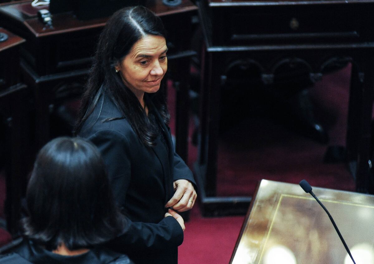 Carmen Alvarez Rivero, senadora nacional. (Federico Lopez Claro)