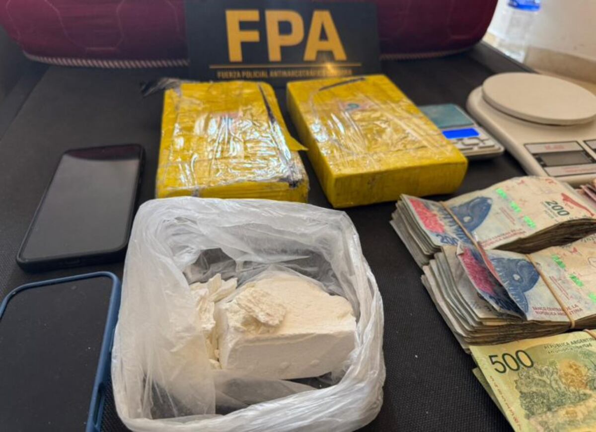 Secuestro de cocaína y armas por parte de la FPA en barrios de Córdoba. (FPA)