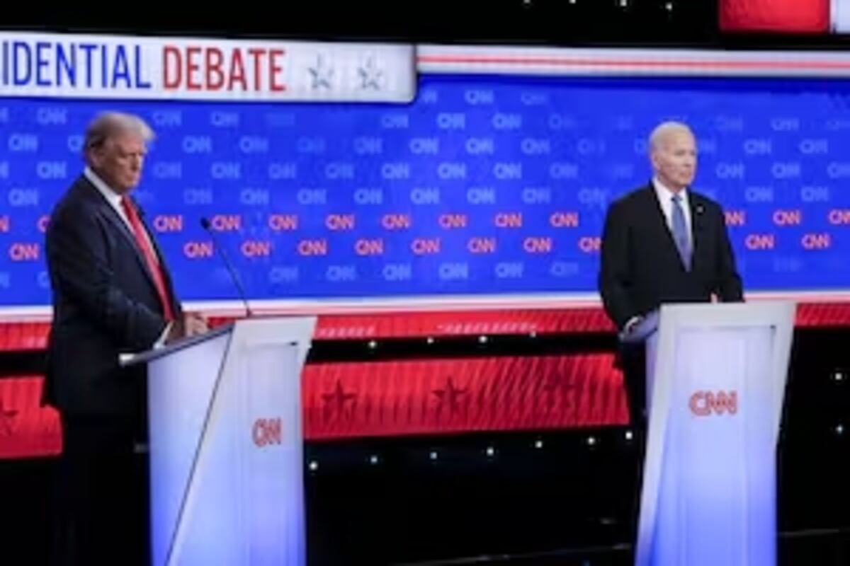 Debate presidencial en Estados Unidos: Joe Biden y Donald Trump se enfrentan este jueves