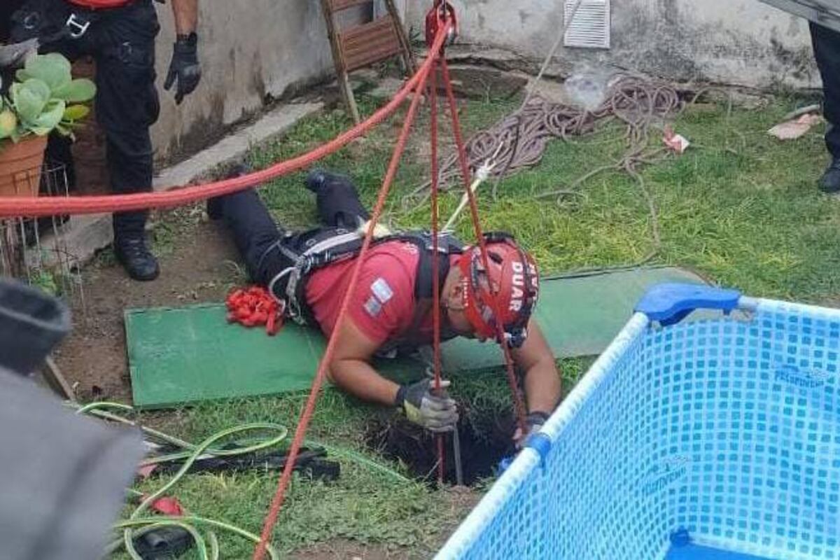 La caída en pozos ciegos son los rescates más habituales. (Duar)