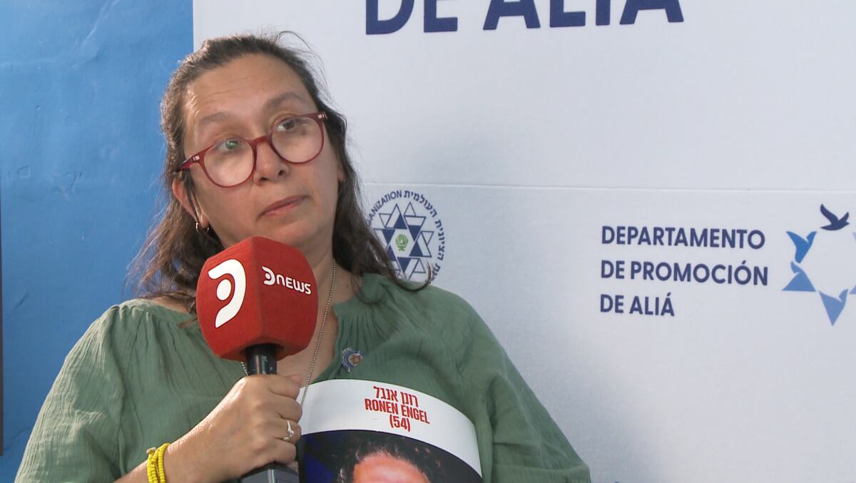 Karina Engelbert, una cordobesa que estuvo 52 días secuestrada por Hamas. (Gentileza DNews)