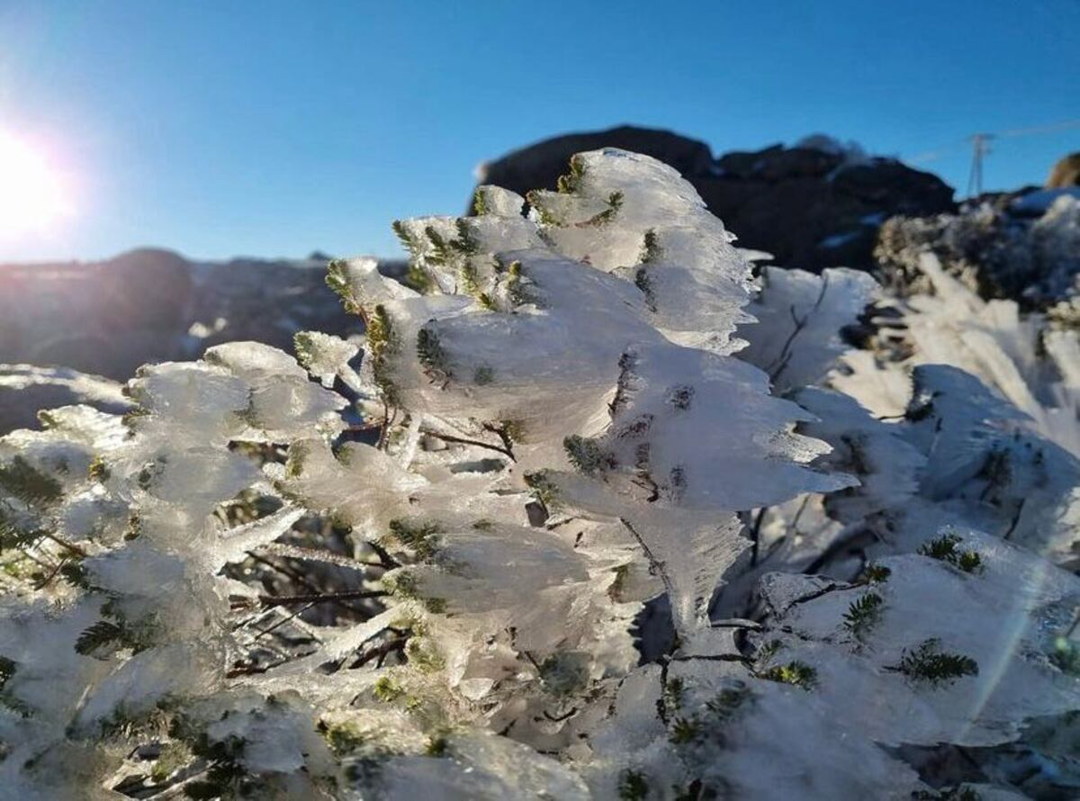 Córdoba. Nevada en Altas Cumbres. (Parador Giulio Cesare)