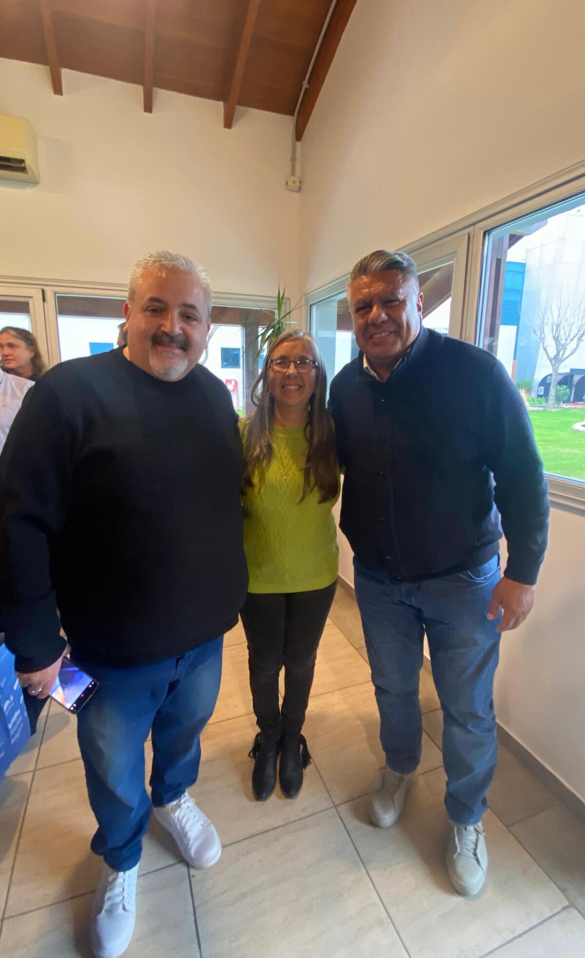 Liliana Luna, dirigente de Deportivo Colón de Colonia Caroya, en AFA. (Gentileza).
