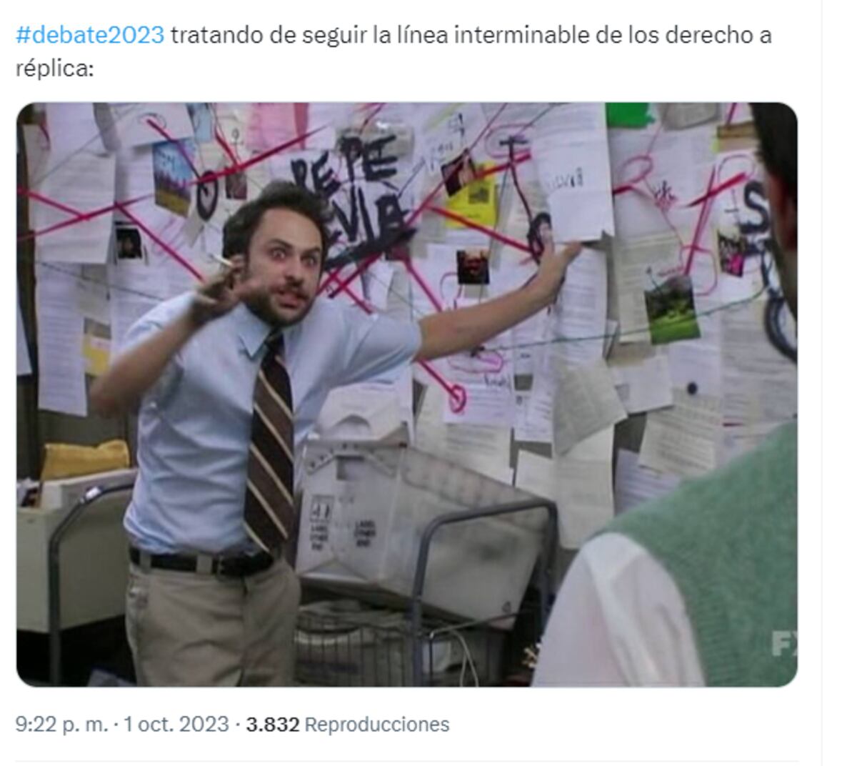 Los mejores memes del primer debate presidencial. (Captura)
