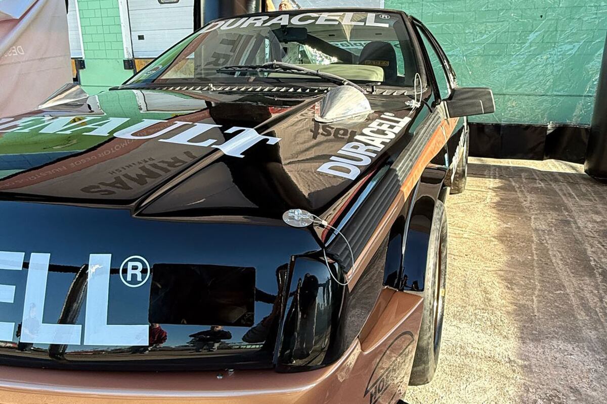 El auto fue recuperado luego de haber estado 30 años perdido.