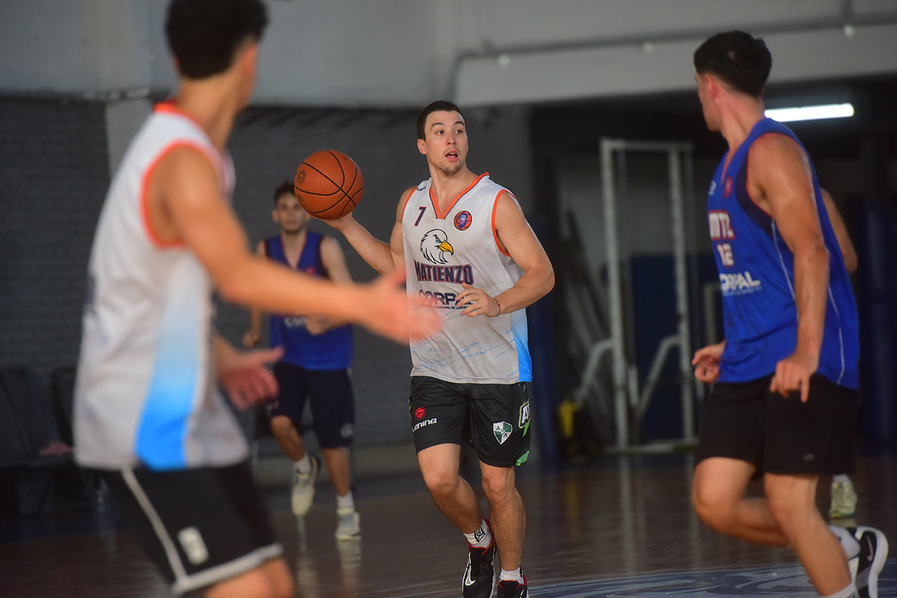 Federico Colla es el capitán de Matienzo. Con 26 años, es el más grande del equipo que asumirá la Liga Federal de Básquetbol. (Pedro Castillo / La Voz)
