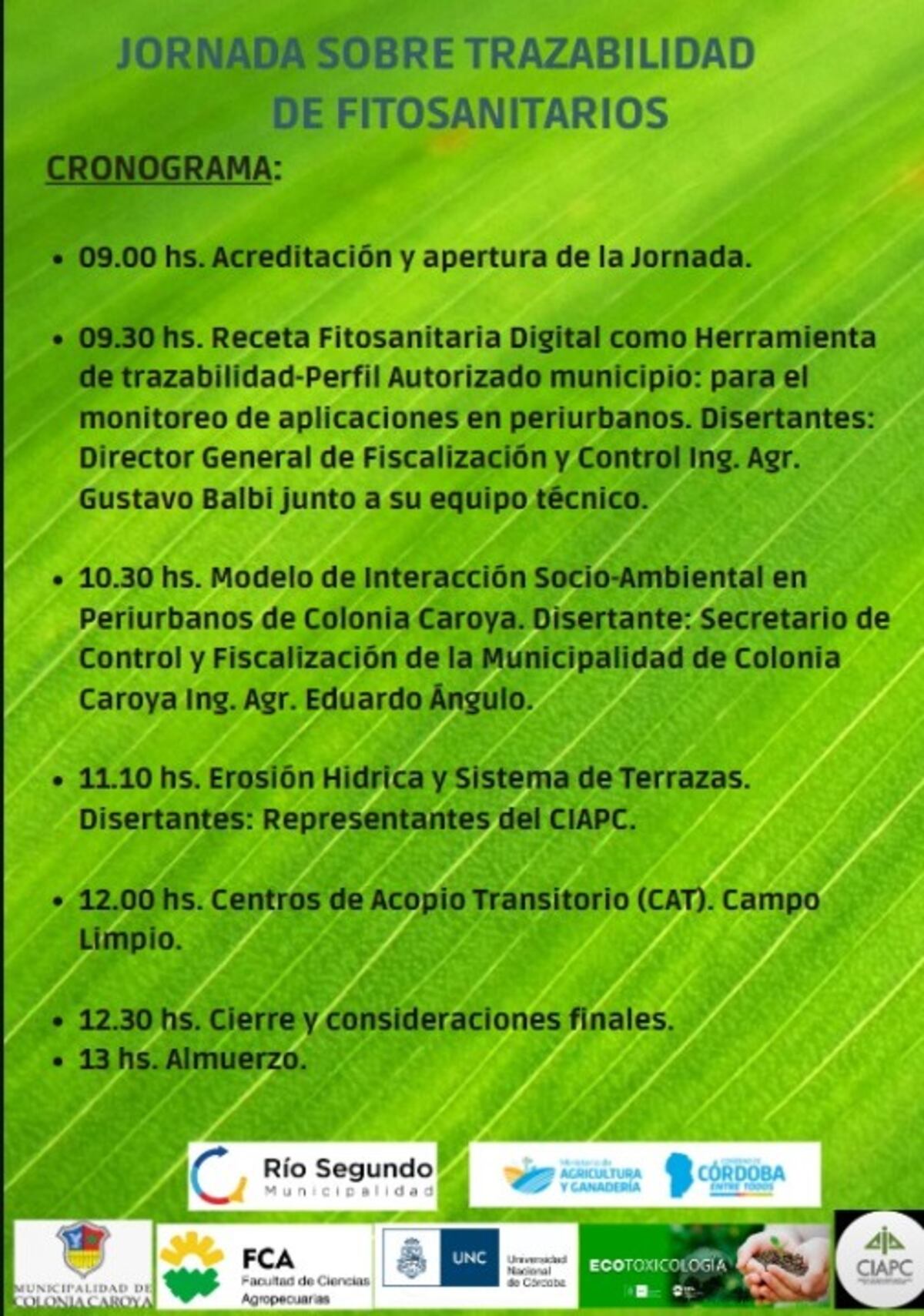 jornada fitosanitarios