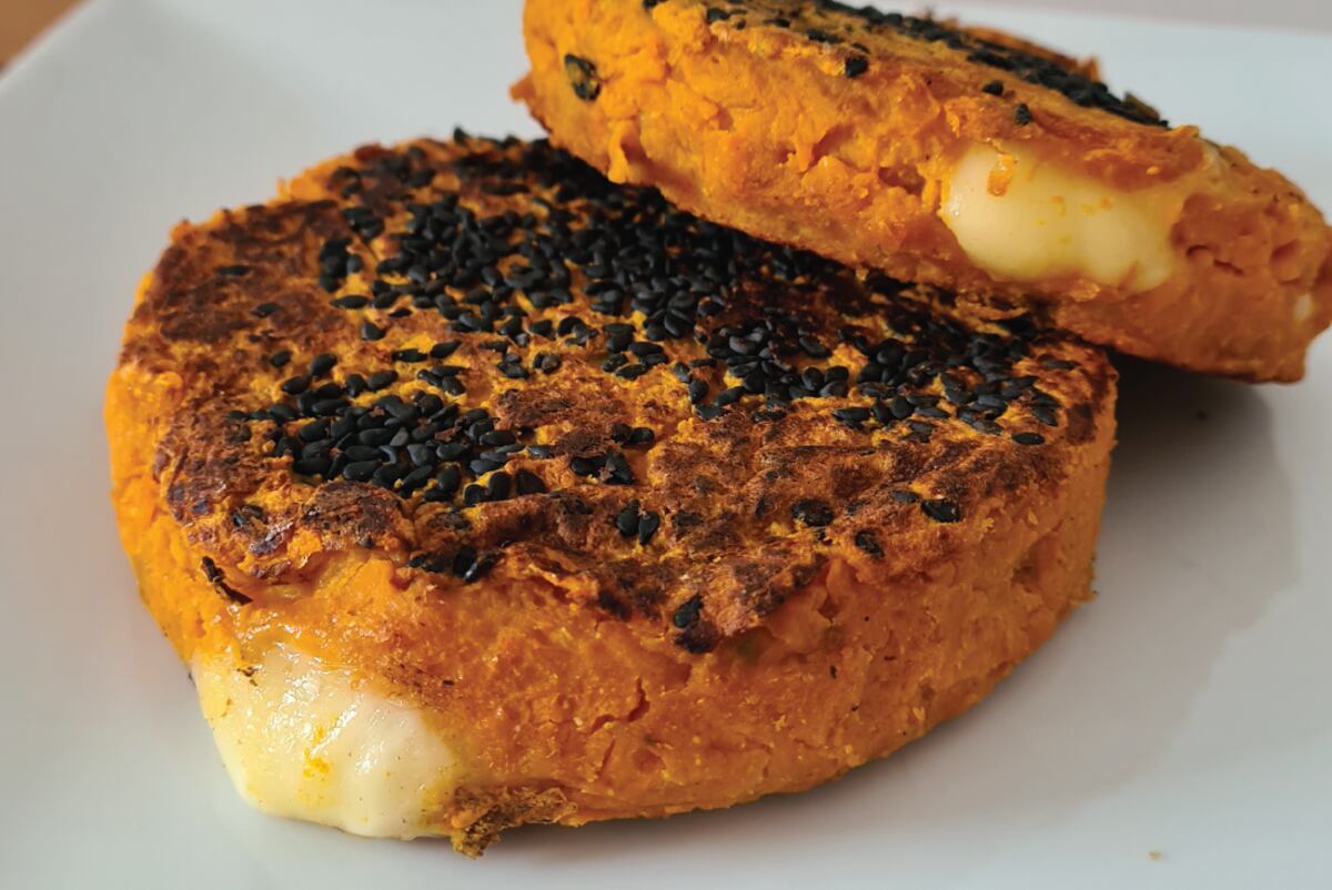 Hamburguesas de calabazas en cinco pasos / Borreguito