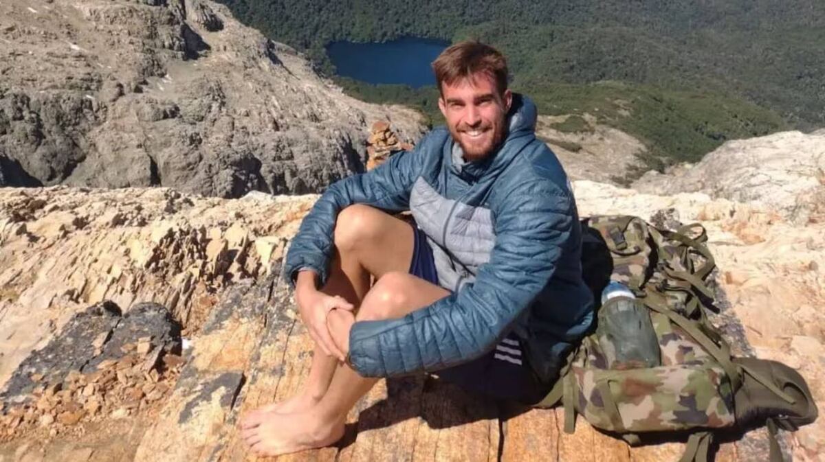 Federico Bruni, el argentino desaparecido en Brasil y que es intensamente buscado.