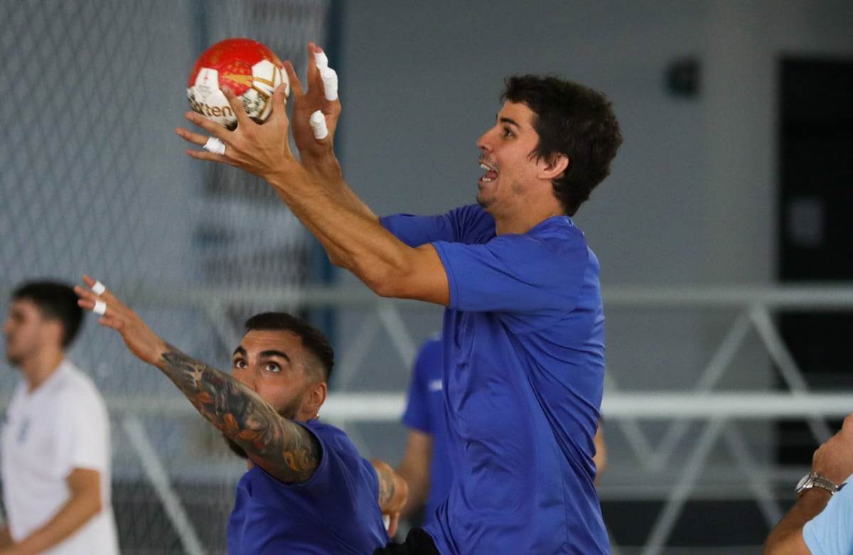 Diego Simonet inició la temporada en San Luis con Los Gladiadores. (Prensa CAH)