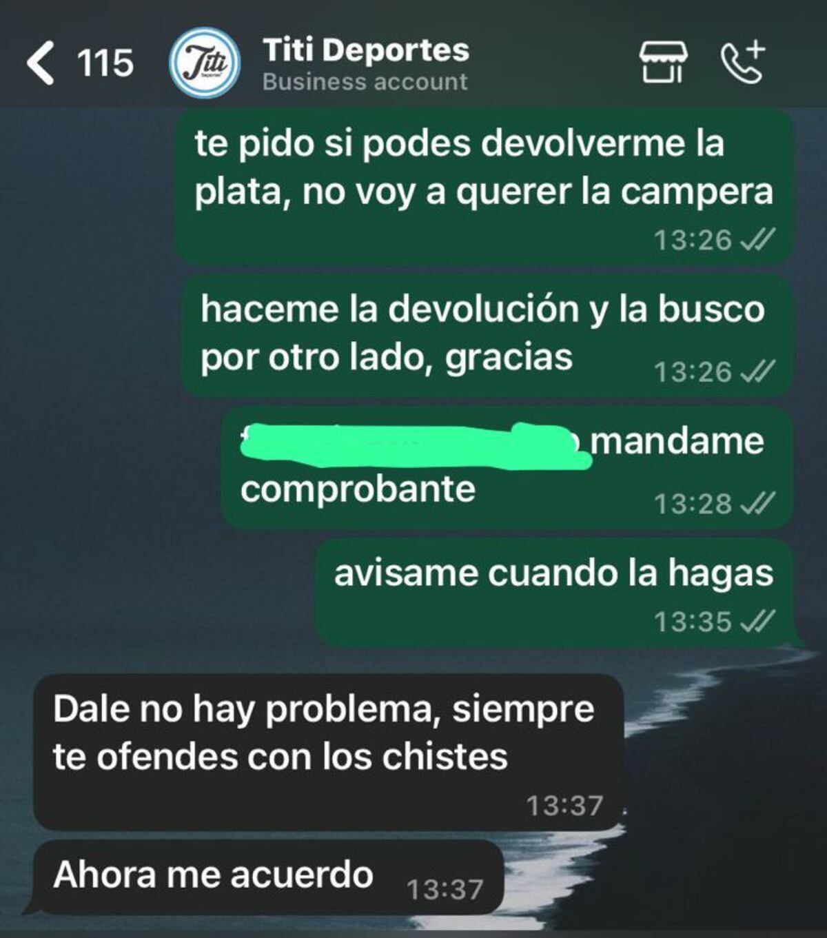 El chat.