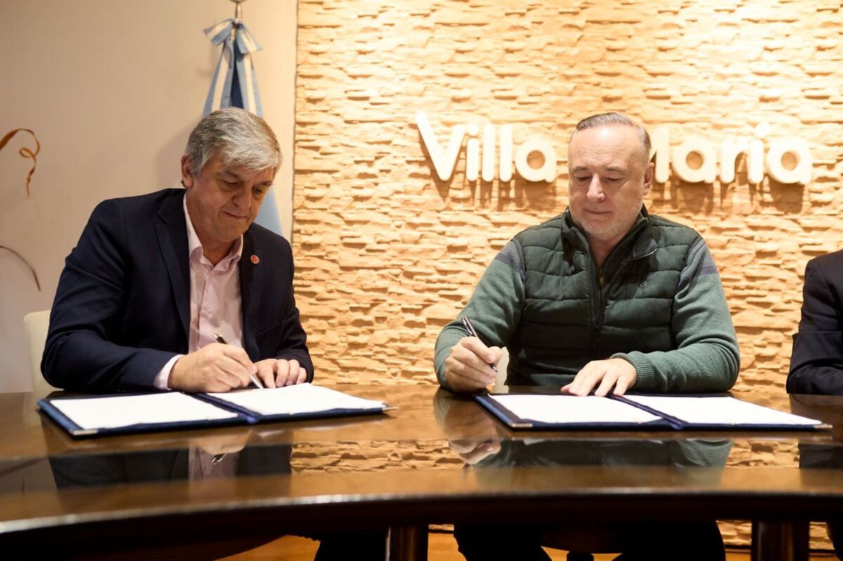 Convenios del Colegio de Farmacéuticos de Córdoba en Villa María. (Foto: CFC)
