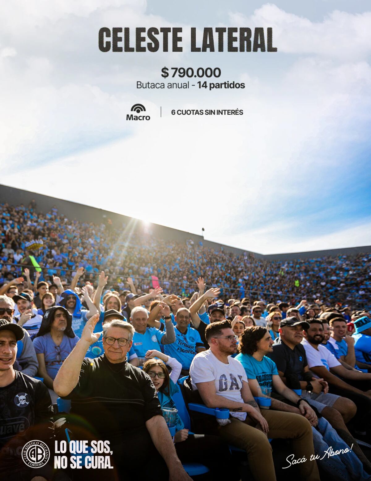 Descuentos para socios en Belgrano para 2026. (Prensa Belgrano)