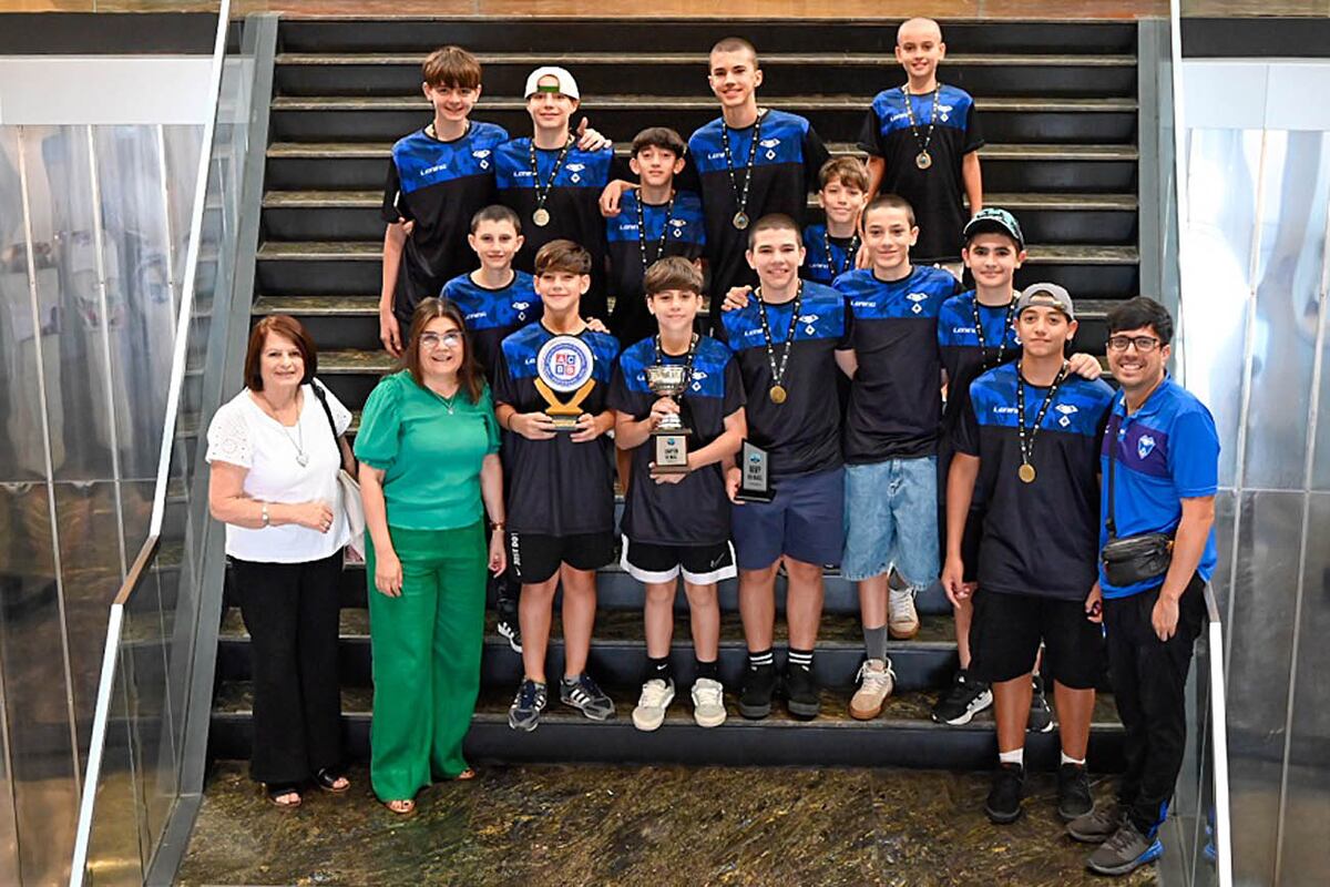Básquet del Sportivo Bolívar U13.