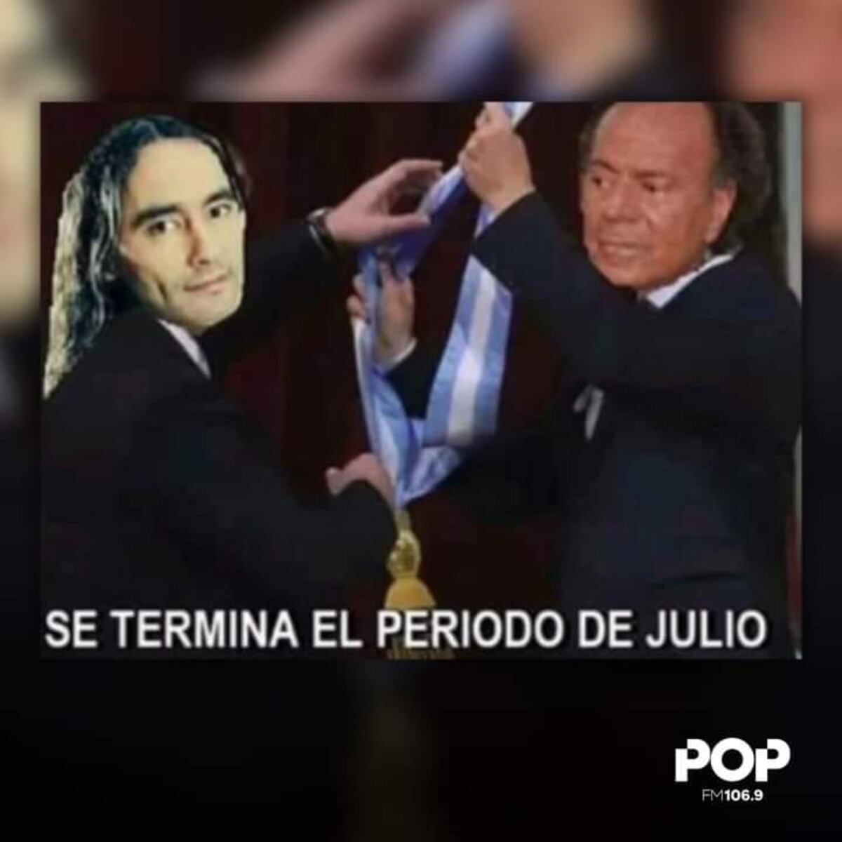 Chau Julio. Llegan los memes de Agostini.