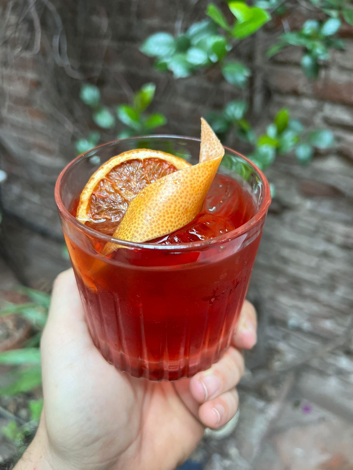 Negroni en Apartamento.