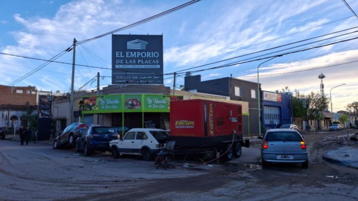 Bahía Blanca. Imágenes de cómo quedó la situación tras el temporal (Gentileza La Nueva).