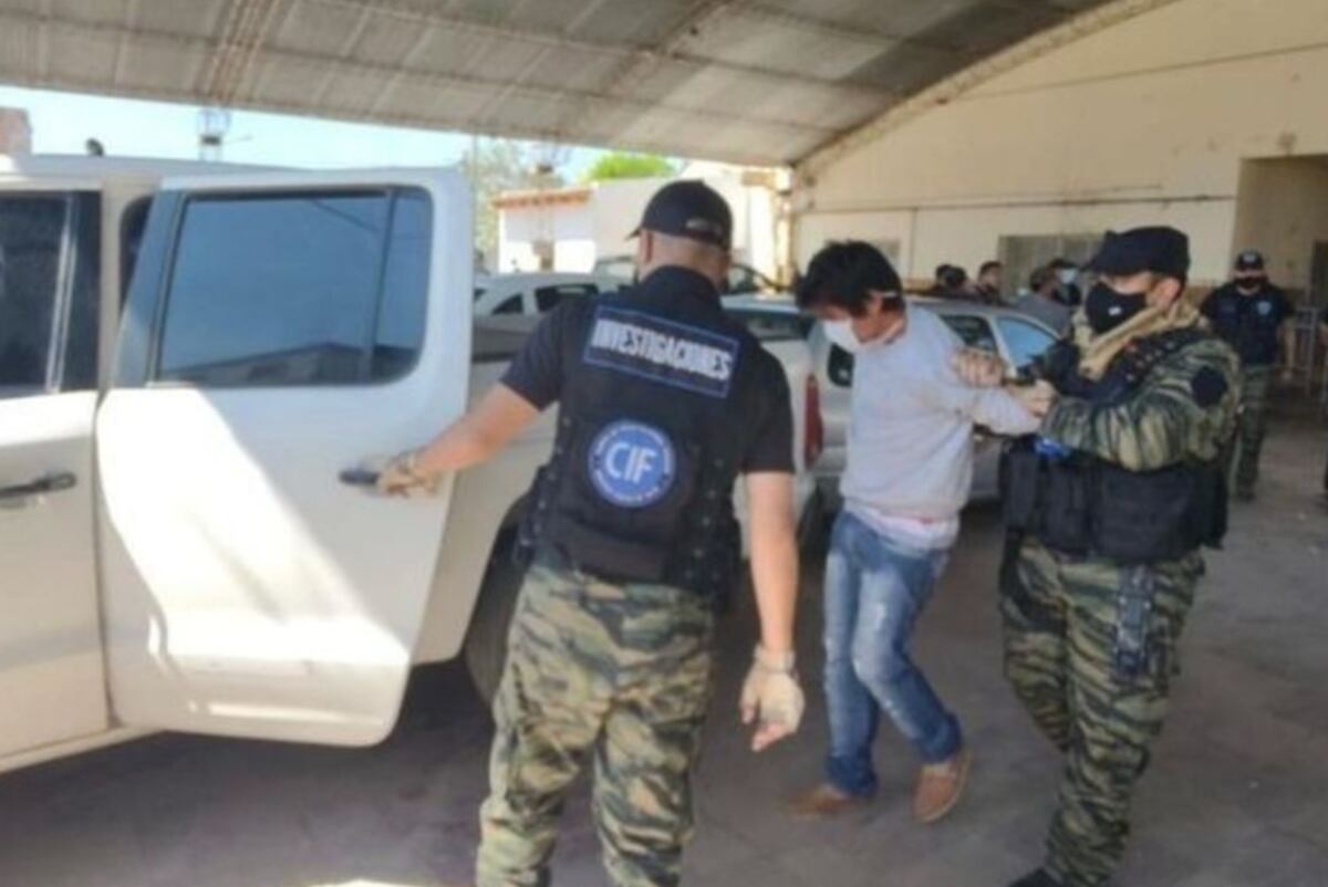 Salta. Así detuvieron a uno de los hermanos Puntano, acusados de asesinar de un palazo al subcomisario Pistán. (Foto / El Tribuno)