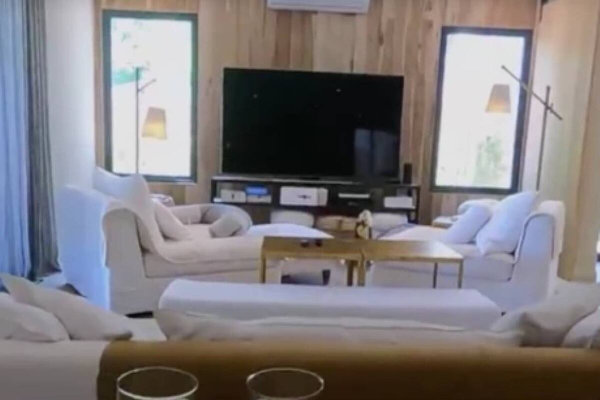 La lujosa mansión de Pampita en Tigre, Buenos Aires. (captura de tv)