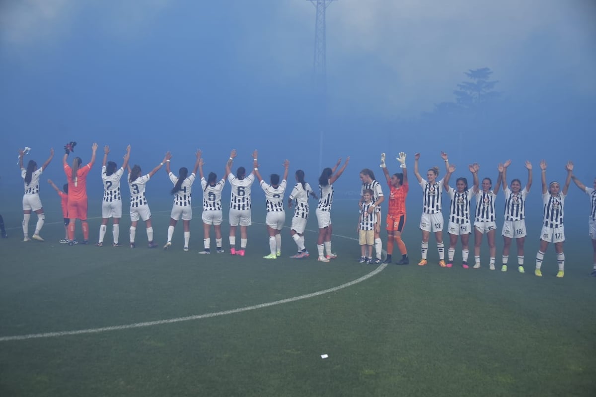 La final del reducido del femenino de Talleres ante Newell's. (Facundo Luque / La Voz).
