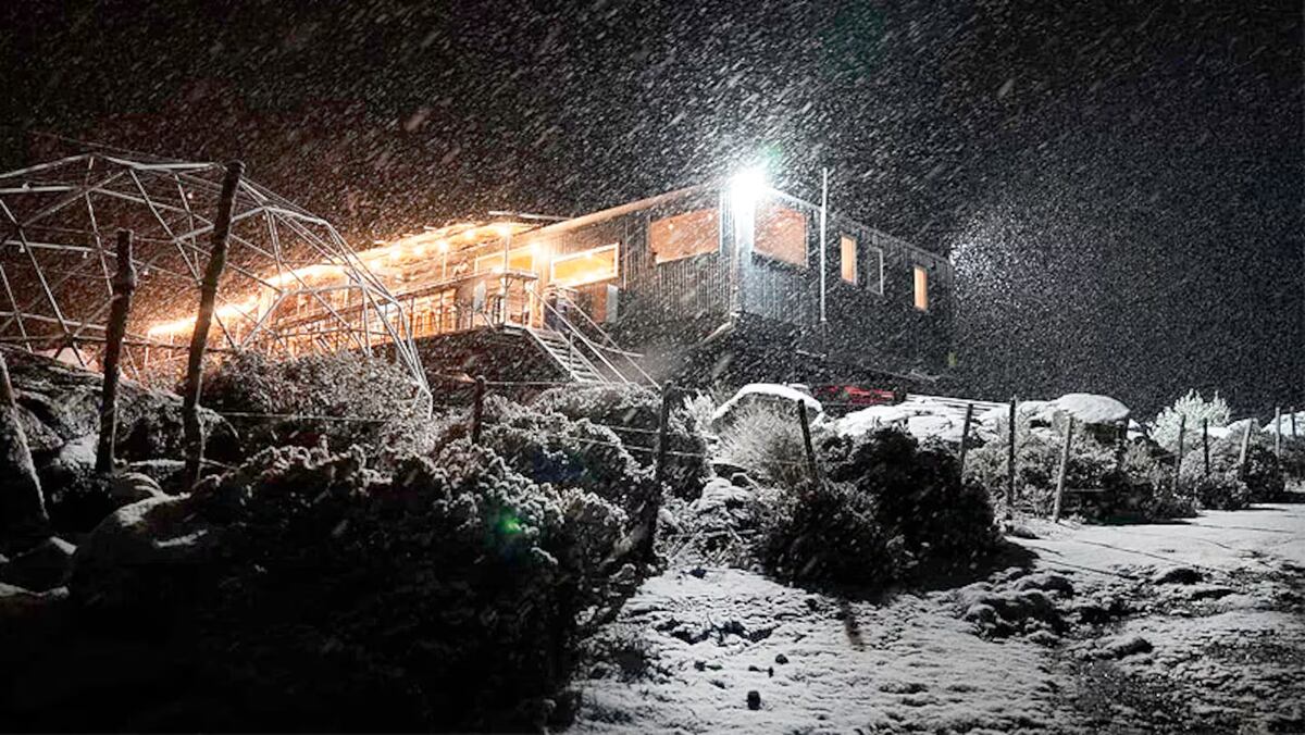 Nieve en Córdoba. (El Doce)