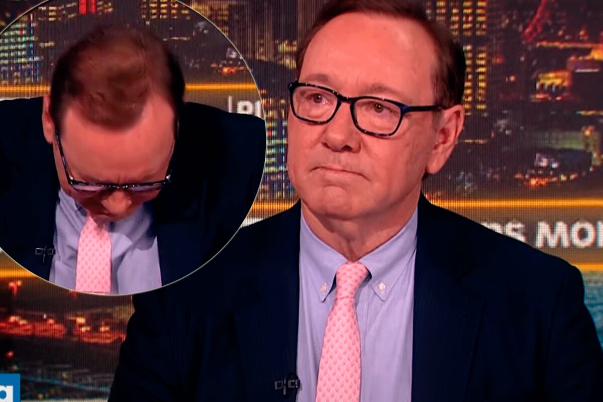 La reacción de Kevin Spacey al contar que embargaron su casa en Baltimore