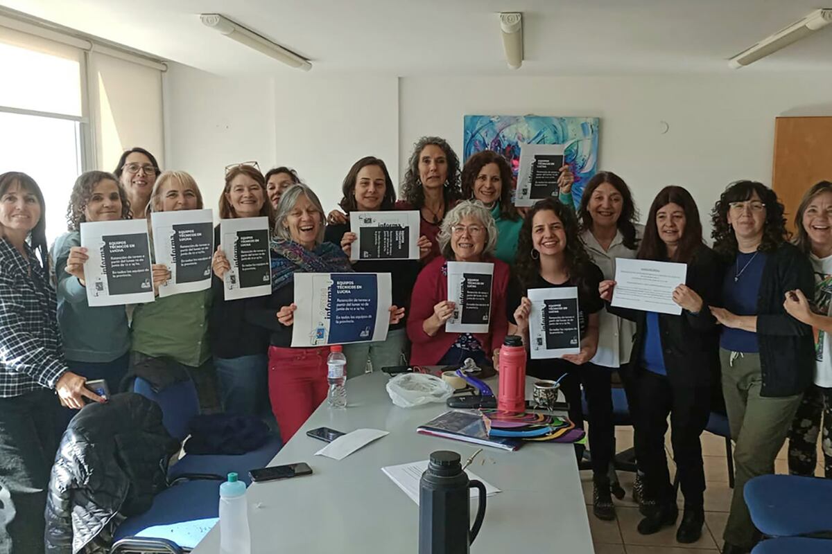 Reuniones. En todas las oficinas de los equipos técnicos se manifiesta el reclamo del sector. (AGEPJ)